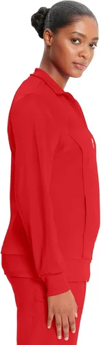 Miniatura 46 de Infinity by Cherokee 2391A - Chaquetas médicas con cremallera frontal para mujer, tela elástica en 4 direcciones