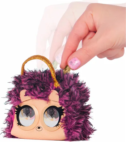 Miniatura 5 de Purse Pets Micros, Denim Deerie Stylish Small Purse with Eye Roll Feature