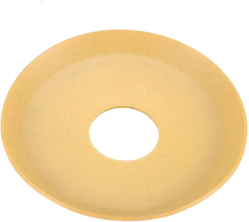 Miniatura 8 de uxcell Anillo de Pistón de Compresión de Reemplazo para Compresor de Aire, 26mm DE, 10mm DI, 0.5mm de Grosor, Amarillo