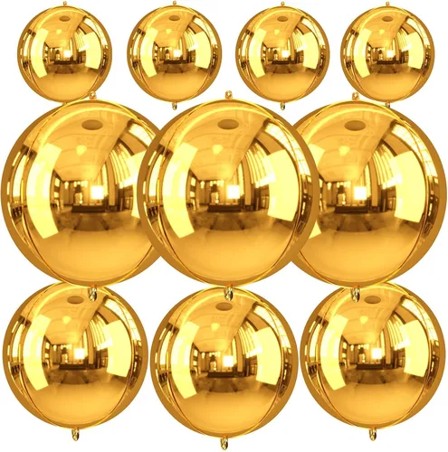 Miniatura 12 de Globos redondos de papel de aluminio para baloncesto, globos de helio 4D de 22 pulgadas, 18 pulgadas, 15 pulgadas, balón de baloncesto negro