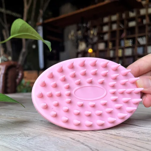 Miniatura 5 de Cepillo sensorial prémium para niños o autismo, limpiador corporal de silicona suave, cepillos sensoriales 2 en 1 para terapia ocupacional, esponja