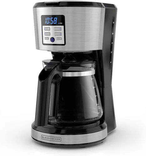 Miniatura 10 de BLACK+DECKER Cafetera de 5 tazas, DCM600B, color negro