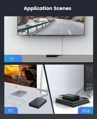 Miniatura 7 de ORICO Caja para disco duro externo de 3.5 pulgadas, SATA III a USB 3.1 tipo C para HDD, instalación sin herramientas, compatible con UASP