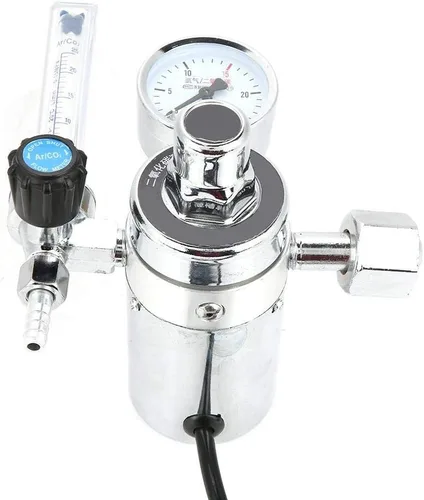 Miniatura 5 de Regulador de presión de acero inoxidable, regulador de presión de CO2 de soldadura de ahorro de energía, equipo de soldadura de calefacción