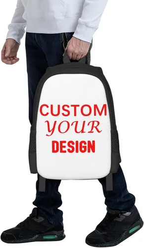 Miniatura 7 de Mochila personalizada Mochila personalizada Hombro de gran capacidad Agregue su propio nombre Mochila de viaje