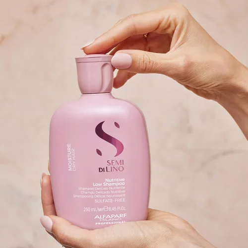 Miniatura 7 de Alfaparf Milano Semi Di Lino Champú Nutritivo Sin Sulfato Humectante para Cabello Seco - Sin Parabenos y Parafina - Seguro en Cabello Tratado