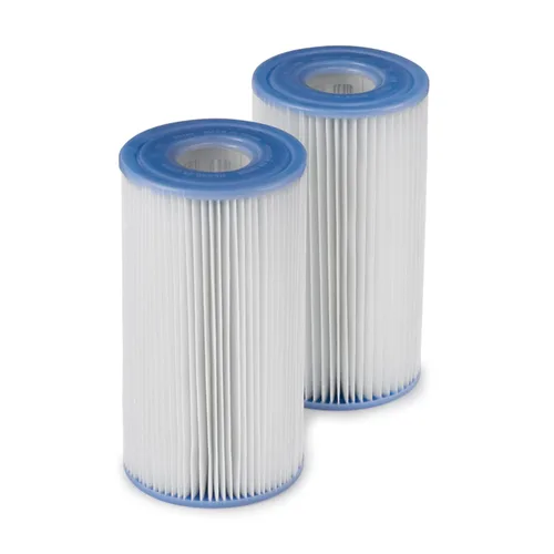 Miniatura 2 de Intex 29002E Cartucho de Filtro para Piscina Tipo A para Bombas de Filtro – Fácil de Limpiar – Papel Dacron – Filtración Eficiente – Paquete de Dos