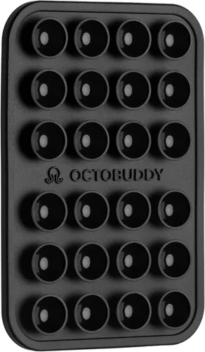Miniatura 20 de OCTOBUDDY Classic - Funda adhesiva de silicona con succión para teléfono - Manos libres, soporte de agarre fuerte para selfies y videos - Compatible