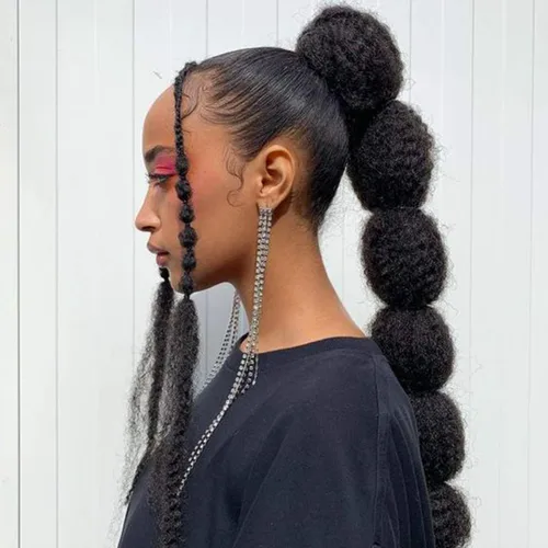 Miniatura 9 de 1 paquete de 18 pulgadas Marley trenzado de cabello trenzado Marley Twist Braids Hair Long Afro Kinky Marley para Butterfly Locs Crochet Hair (1B#)