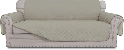 Miniatura 204 de Easy-Going - Funda para sofá, futón y sillón sin reposabrazos, reversible, resistente al agua, para mascotas y niños (azul oscuro/azul claro)