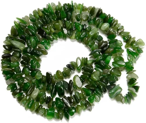 Miniatura 11 de Juego de pulseras de piedras preciosas de aventurina azul natural de 0.197-0.315 in, diseño de grava curativa, cuentas de piedra irregular, diseño