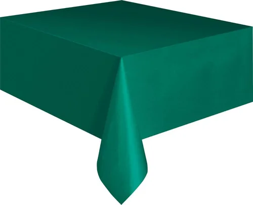 Miniatura 12 de Mantel rectangular de plástico sólido transparente (54 x 108 pulgadas), 1 unidad, diseño elegante y calidad premium, ideal para fiestas, eventos