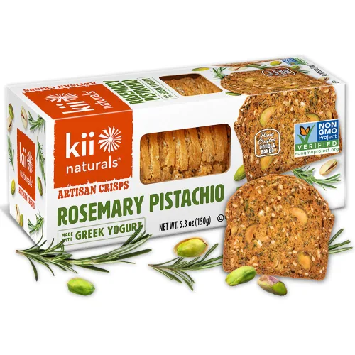 Miniatura 8 de Kii Naturals Artisan Crisps, fecha y nuez, 5.3 onzas (paquete de 1)