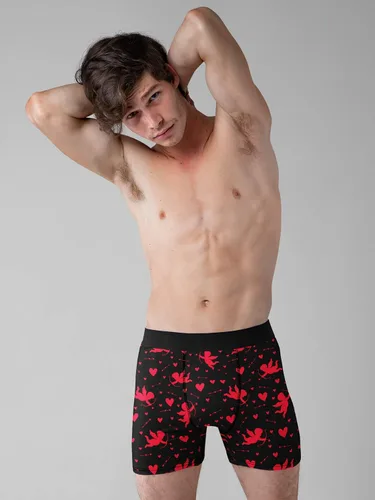 Miniatura 2 de Calzoncillos tipo bóxer para hombre con lápiz labial Kisses All Over