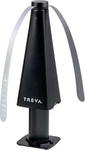 Miniatura 10 de Treva Ventilador disuasorio de insectos con cuchillas holográficas para eliminar insectos, mosquitos y moscas, ventilador de mosca alimentado por