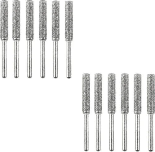 Miniatura 13 de TopHomer Brocas de motosierra de diamante, afilador de motosierra para motosierra, tallado en piedra, jadeíta, vidrio, cerámica, metal, pulido, plata
