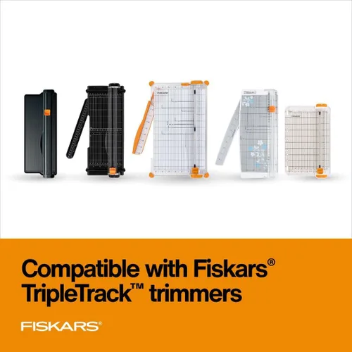 Miniatura 6 de Fiskars TripleTrack - Cuchillas de repuesto para podadora - Juego de 2 - Cuchillas de alto perfil estilo I para cortar y marcar - Artes