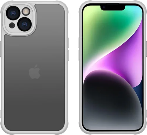 Miniatura 112 de PinLiSheng Funda mate para iPhone 11, funda protectora dura y delgada con protección a prueba de golpes, funda trasera translúcida y mate para Gris