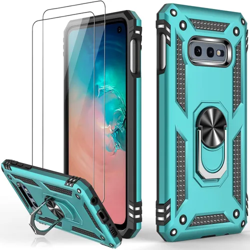 Miniatura 12 de IKAZZ Funda para Galaxy A10e con protector de pantalla, grado militar, a prueba de golpes, resistente, pasa prueba de caída de 16 pies con soporte