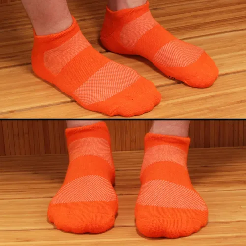 Miniatura 4 de Calcetines deportivos de rayón de fibra de bambú para hombre con absorción superior