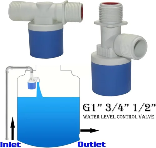 Miniatura 2 de 1PC Fully Automatic Water Level Control Float Valve, Shut-Off Mini(1",Side Water Inflow)