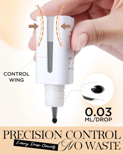 Miniatura 2 de Pegamento de extensión de pestañas, pegamento sensible para extensiones de pestañas, 0.0 fl oz, adhesivo con tecnología Smart Drop para pestañas