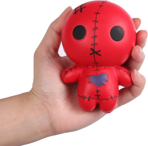 Miniatura 9 de Anboor Muñecos de vudú de 4.7 pulgadas, muñeca fantasma de Halloween, kawaii, suave, lento aumento, perfumado, para aliviar el estrés, juguetes