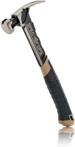 Miniatura 8 de Spec Ops Tools Martillo de Clavos, 16 oz, Garra Extractora, Cara Lisa, Agarre Absorbe Impactos, 3% Donado a Veteranos