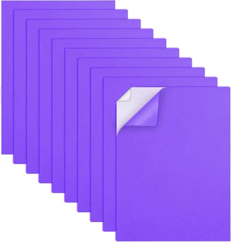Miniatura 15 de MEARCOOH Hojas de Espuma Autoadhesivas, Blancas de 9x12 Pulgadas 2mm Papel de Espuma EVA Adhesivo para Manualidades Fabricación de Tarjetas Marcos