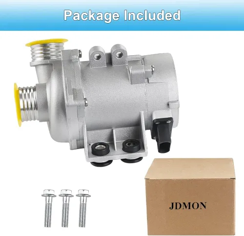 Miniatura 7 de JDMON Compatible con bomba de agua de motor eléctrico BMW Z4 X3 X5 325i 325xi 328i 328xi 525i 525xi 528i 528xi reemplazar 11517586925 702851208