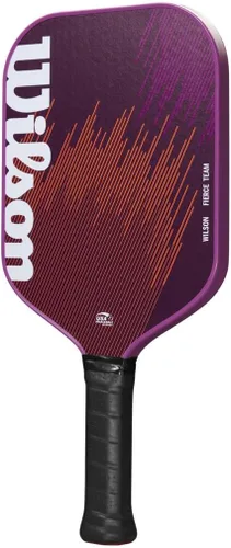 Miniatura 3 de WILSON Fierce Series - Paletas de pickleball de 0.512 in, tamaño de agarre 2-4 1/4 pulgadas Morado