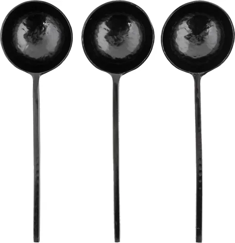 Miniatura 7 de Karma CUCHARAS DE MADERA NEGRA GRANDES S/4, juego de 4