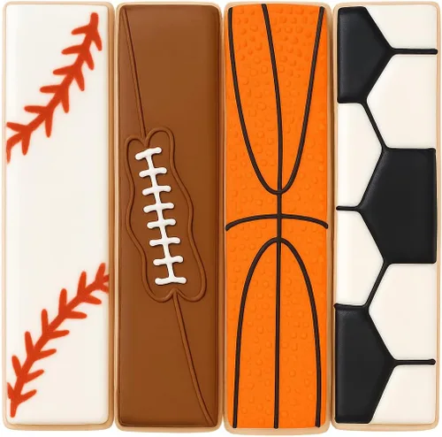 Miniatura 4 de Foose Cortadores de galletas de 4 x 1 pulgada, acero de placa de estaño, hecho a mano en Estados Unidos