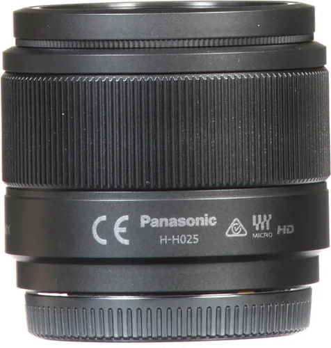 Miniatura 5 de Lente Panasonic LUMIX G, 25 mm, F1.7 ASPH, Micro Cuatro Tercios sin espejo, H-H025K (negro de EE. UU.)