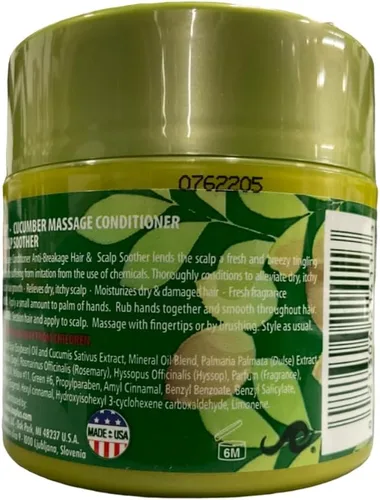 Miniatura 3 de Isoplus Isoplus Natural Remedio acondicionador de masaje de pepino, 3.75 onzas
