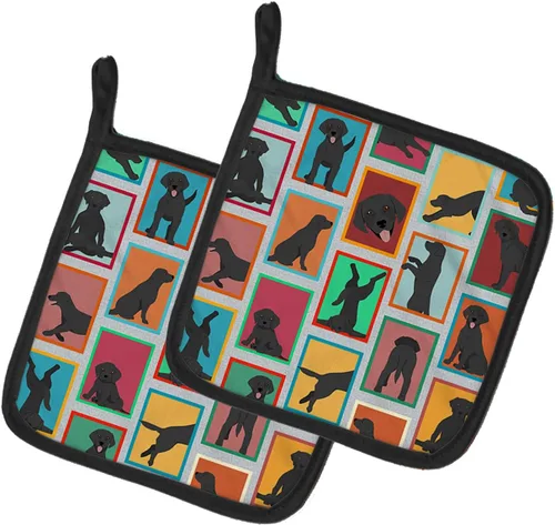 Miniatura 52 de Caroline's Treasures MLM1149PTHD - Juego de soportes para ollas de cocina resistentes al calor, almohadillas calientes para horno para cocinar