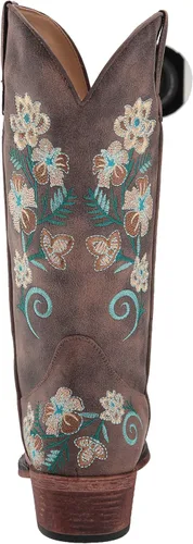 Miniatura 3 de ROPER Riley - Botas de moda florales para mujer, Marrón