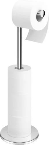 Miniatura 8 de TACGEA Soporte de Papel Higiénico, Soporte de Rollo de Papel Higiénico de Acero Inoxidable Independiente para Baño, Almacenamiento para 4 Rollos