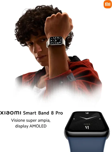 Miniatura 3 de Xiaomi Smart Band 8 Pro Fitness Tracker, pantalla AMOLED de 1.74 pulgadas, batería de hasta 20 días, 5 ATM, seguimiento de SpO2, monitoreo del sueño