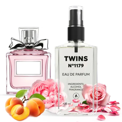TWINS Impresión de Bouquet Floral | Perfume para mujer Eau de Parfum | No.1179 | 3.4 fl oz (100 ml)