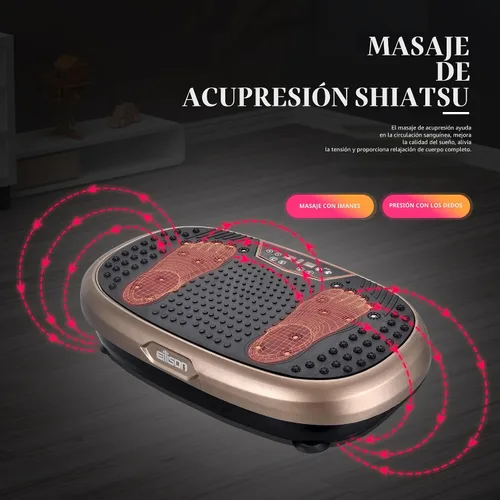 Miniatura 2 de EILISON FitMaxx 3D XL Vibration Plate Exercise Machine - Whole Body Workout Vibration Platform w/Loop Bands - Lymphatic Drainage Machine for
