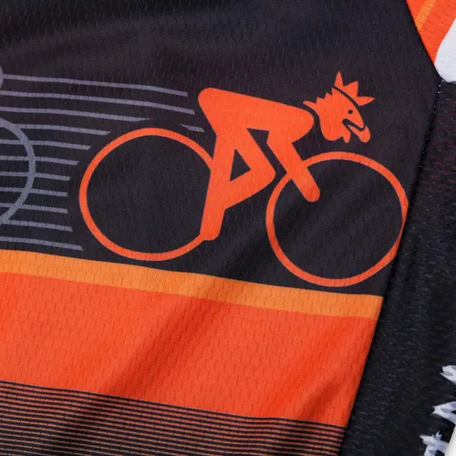 Miniatura 70 de Weimostar Hombre Ciclismo Jersey Manga Corta Bicicleta Ropa Multicolor Diamante