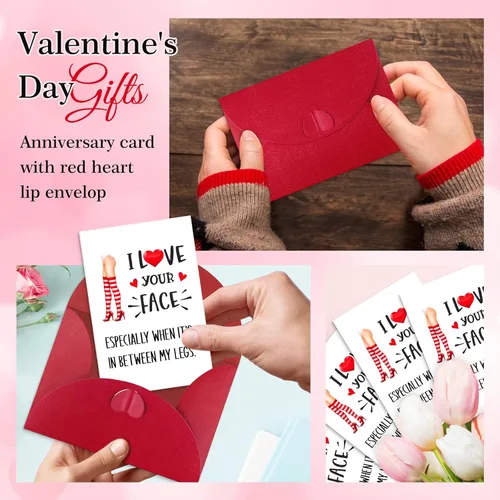 Miniatura 5 de PETCEE Divertida tarjeta de San Valentín para él, marido, novio, tarjetas de San Valentín traviesas y sucias para hombres y adultos, tarjeta