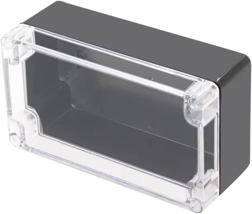 Miniatura 37 de Caja de proyecto IP65 Caja de conexiones impermeable ABS cajas eléctricas negras para bricolaje, Estuche electrónico para proyectos de energía, Caja