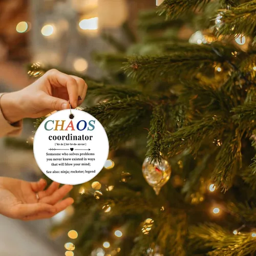 Miniatura 6 de Regalos para compañeras de trabajo para mujeres, adorno colgante de amistad de Navidad 2025, regalos de inspiración de agradecimiento