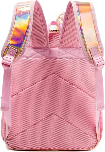 Miniatura 9 de Mochila para niñas de 16 pulgadas, mochilas para niñas para la escuela, mochila de lentejuelas con lonchera para estudiantes de primaria