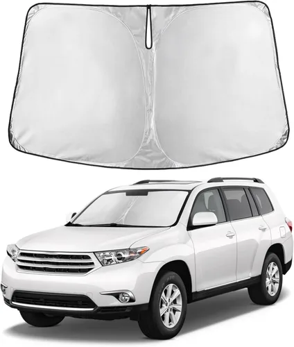 Miniatura 114 de Autovir Parasol para parabrisas Rivian R1S 2022-2024 2025 2026, parasol para ventana delantera, protección UV, bloqueador de calor, accesorios