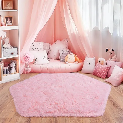 Miniatura 59 de Alfombras de Pasillo para Dormitorio 2x6 pies Alfombras de Pasillo para Pasillos Antideslizantes Suaves de Pelo Largo Alfombra de Cabecera, Alfombra