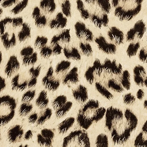 Miniatura 2 de HueBurst - Papel pintado de leopardo de 17.3"x120" despegar y pegar, papel de contacto autoadhesivo, papel pintado marrón extraíble, impermeable