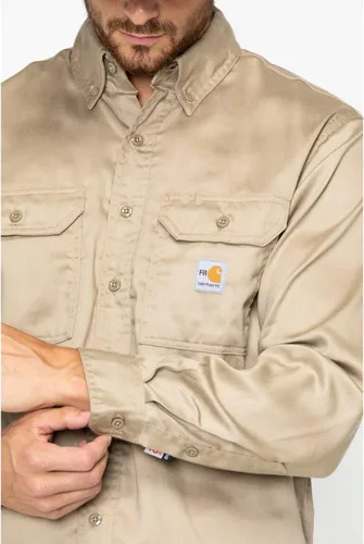 Miniatura 4 de Carhartt Camisa de sarga ligera resistente al fuego para hombre